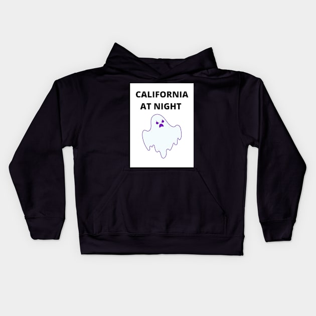 california at night Kids Hoodie by boumahraze1994